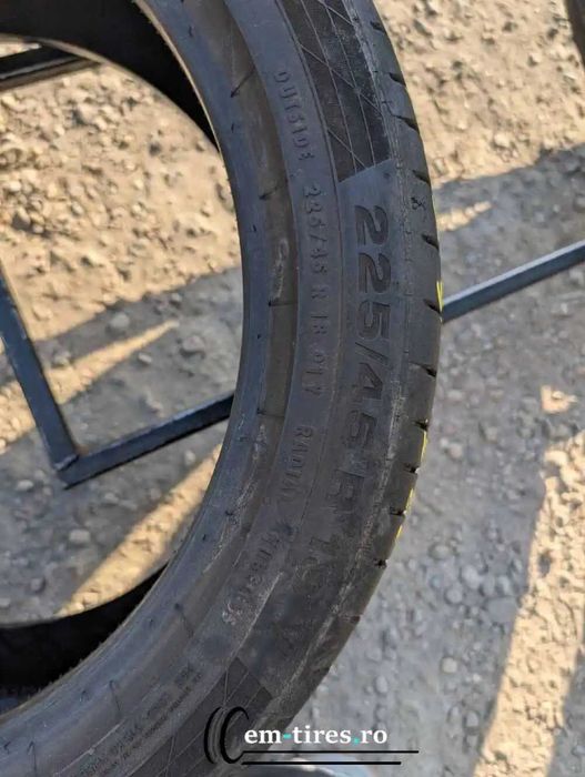 225/45 R18 • Vara • Continental ContiSportContact 5 SSR 91Y | 1 buc | Pret/buc