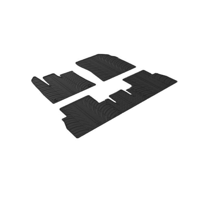 Set covorase auto din cauciuc pentru Toyota Proace City 02.2020-, Fiat Doblo Passenger 2023-> , Peugeot Rifter, Opel Combo, Citroen Berlingo 09.2018-, modele Cargo, Gledring, 2 buc.