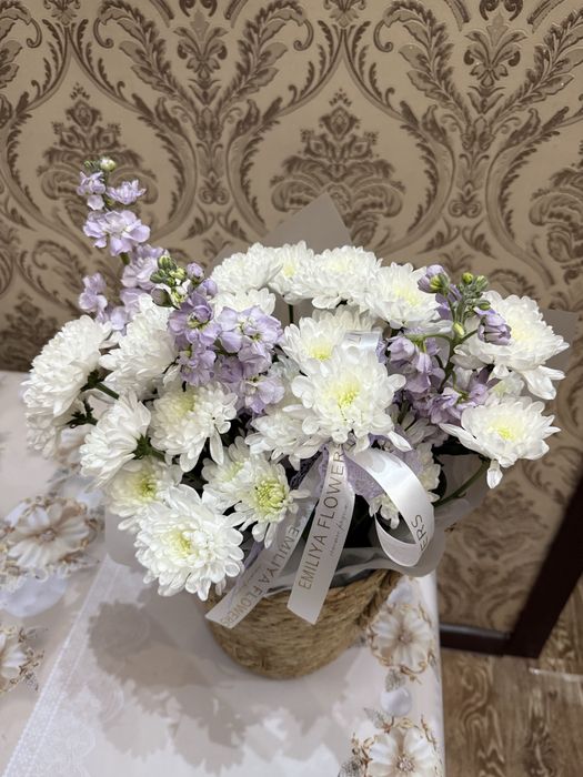 Цветы свежие сегодняшние