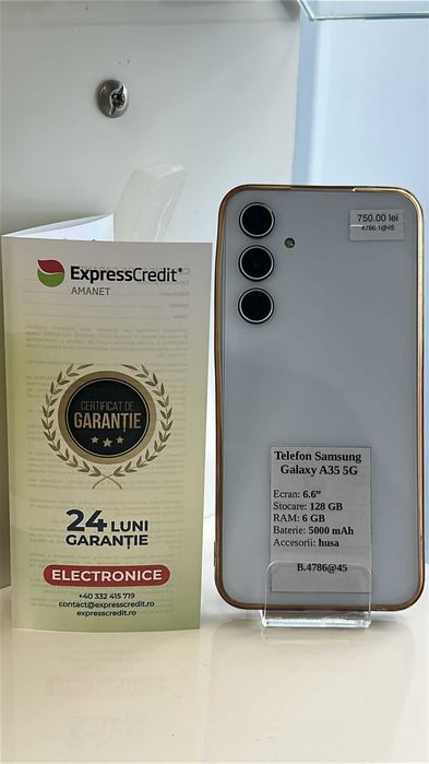 (Ag45 B.4786.45) Telefon Samsung Galaxy A35 5G (Garantie 24 Luni )