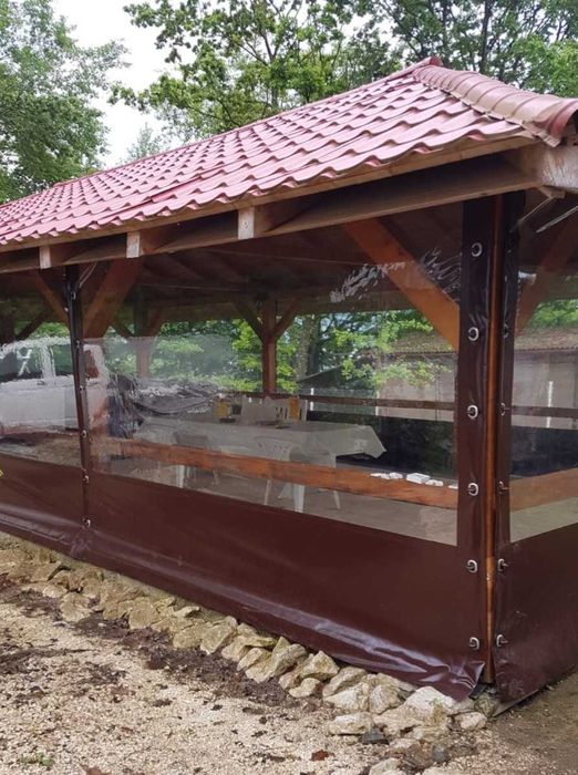 Folie Terasa Cristal Flex® 500 (0.5 mm) - Folie Transparentă