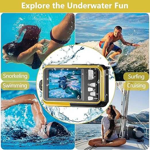 Камера за подводни снимки с двоен екран  YISENCE