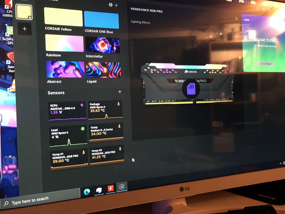 Memorie DDR4 Corsair Vengeance RGB PRO 16GB