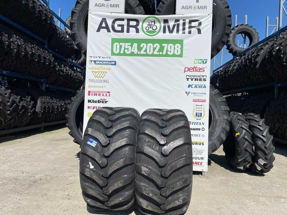 Caucicuuri noi 500/60-22.5 cu 16 pliuri marca CEAT pentru remorca