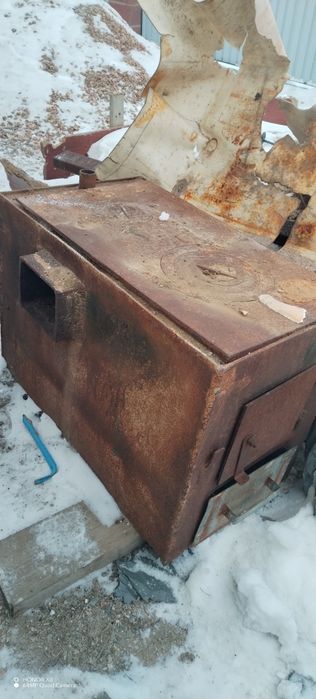 Котел с колосником и плитой