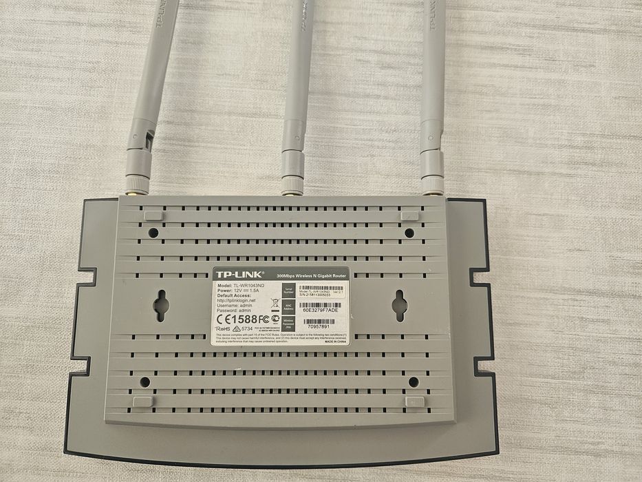 Рутер TP Link TL WR1034 ND