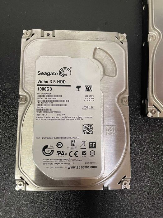 Hard Disc Seagate Video 3.5 HDD 1 TB, ST1000VM002, Garantie 6 luni