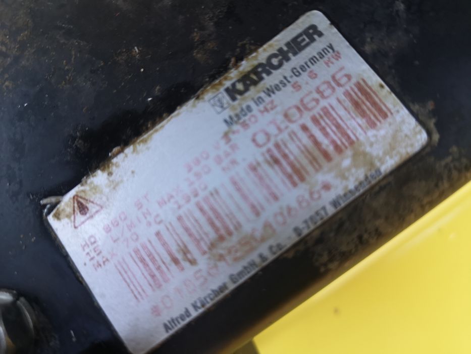 Водоструйка Karcher HD880 380v 180bar Супер Силна Керамика