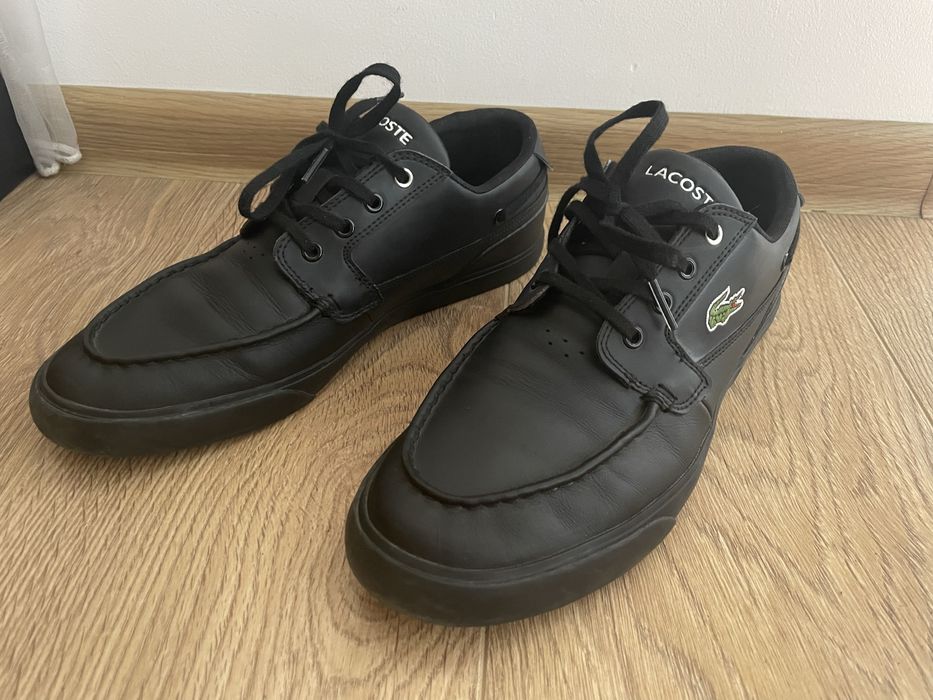 Кожени мъжки маратонки/кецове/обувки Lacoste 42н