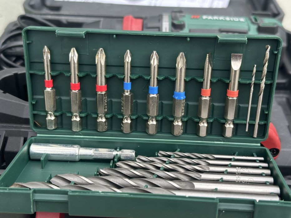 Parkside autofiletanta cu acumulator si incarcyait