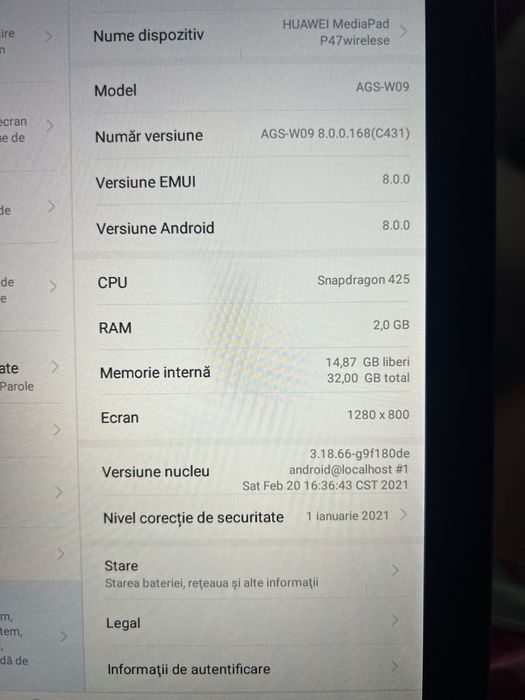 Tableta HUAWEI