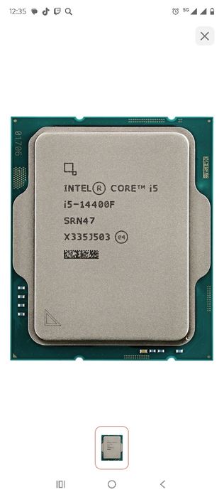 Продам процессор i5 14400F
