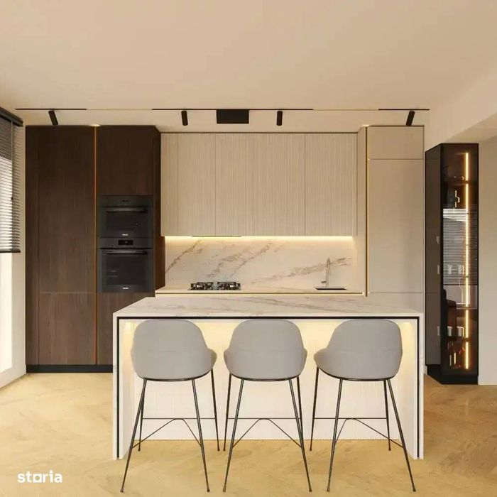 Ap Premium 3 Camere cu Terasă de 56 mp - Bloc cu Lift