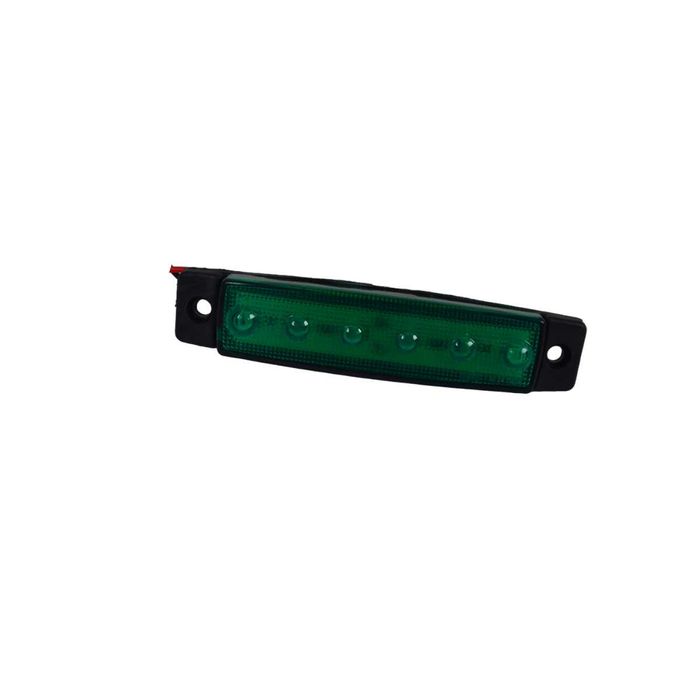 1бр. диодни LED ЛЕД габарити с 6 SMD диода 12-24V "рибки" , 6 цвята