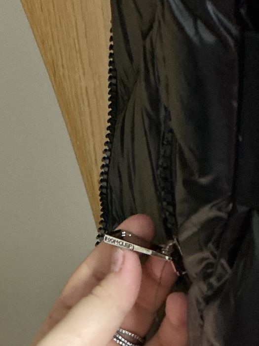 Geaca Moncler Neagra Originala Noua