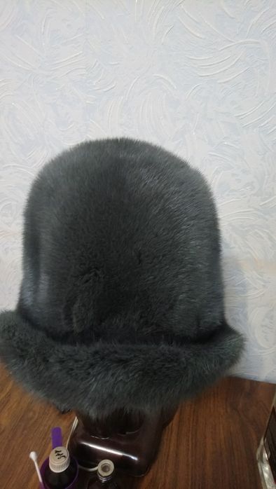 Шапка норковая женская