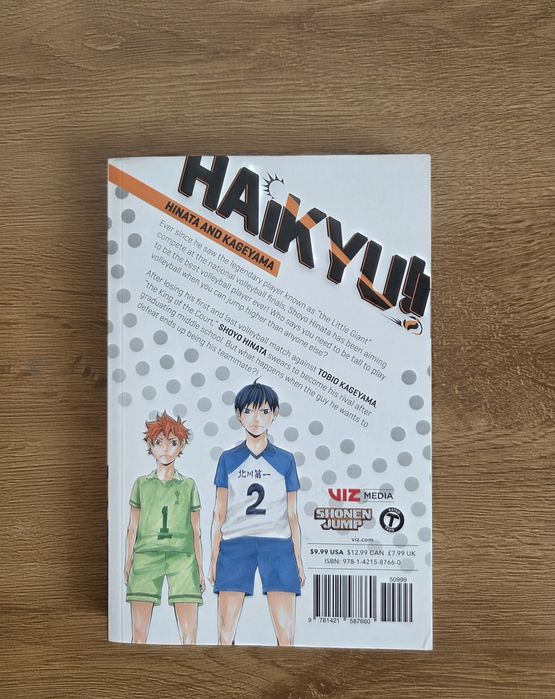 Haikyuu manga vol 1