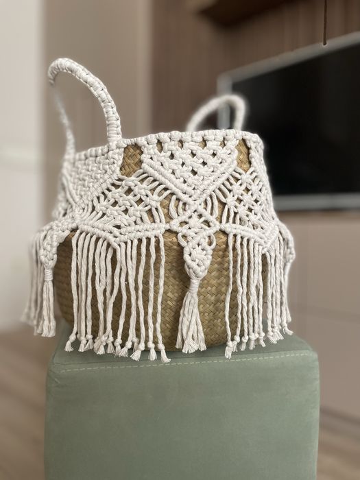 Корзина в стиле Бохо