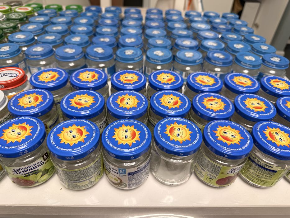 Банки из под пюре