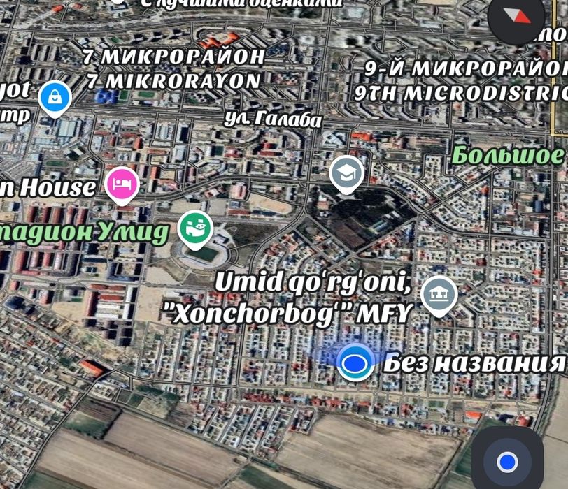 Умид қўрғонида участка