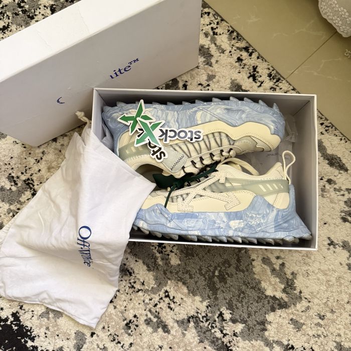 Off white odsy 1000 marble blue