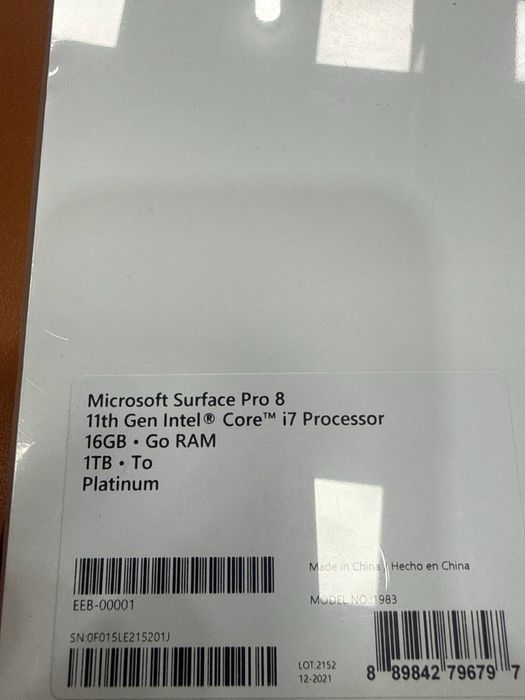 Новый Microsoft Surface pro 8