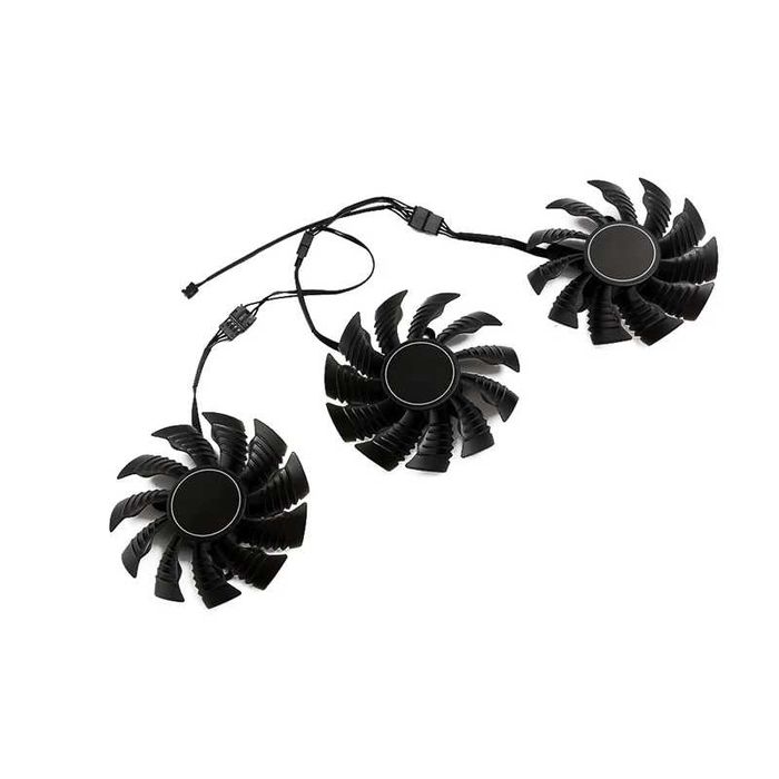 Set 3 Ventilatoare 87mm Gigabyte PLA09215S12H 2070 2080 WINDFORCE 4Pin