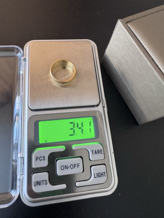 Кольцо золотое 875