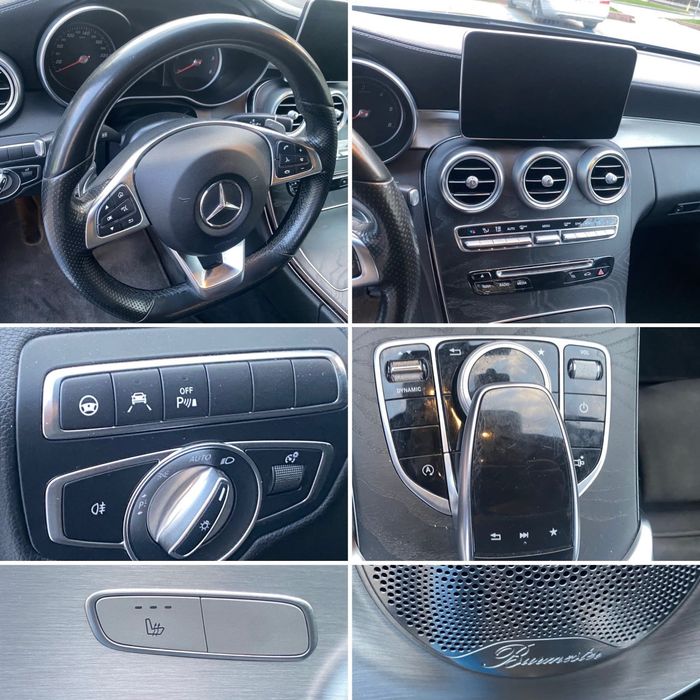 Mercedes Benz C250 coupe AMG 2.2 CDI Automat 9G-tronic 2017 Distronic Camere 360 ILS-Led €18900 TVA deductibil