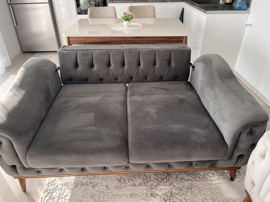 Много запазен диван тройка, двойка и единичка –  , почти нов