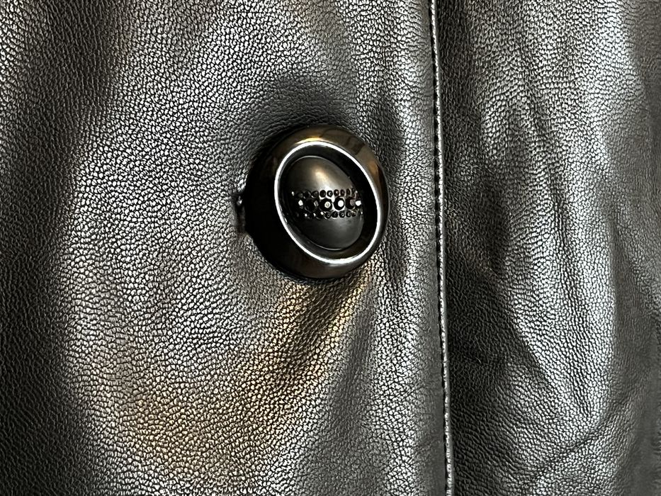 Женская кожаная дубленка 52 р