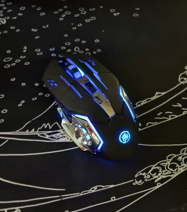 Мышь T-WOLF Q13 черный