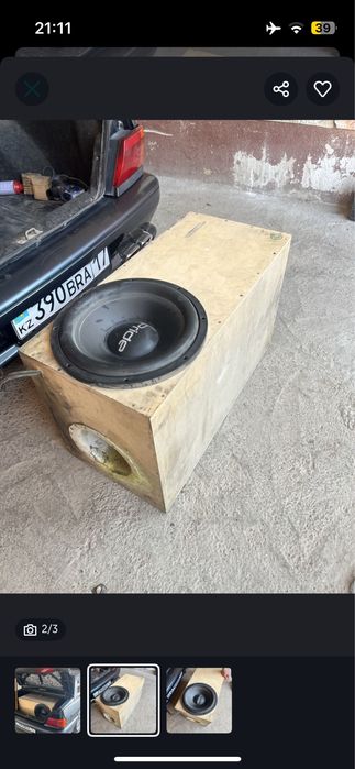 Сабвуфер Pride 15 bb v2