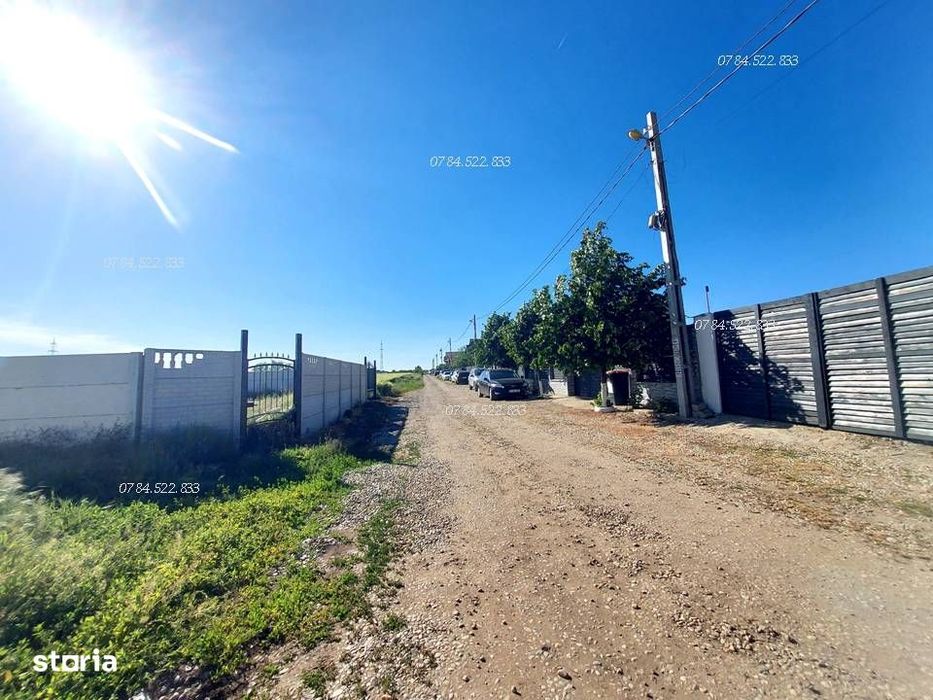 Teren intravilan  – curent electric, comuna Berceni IF