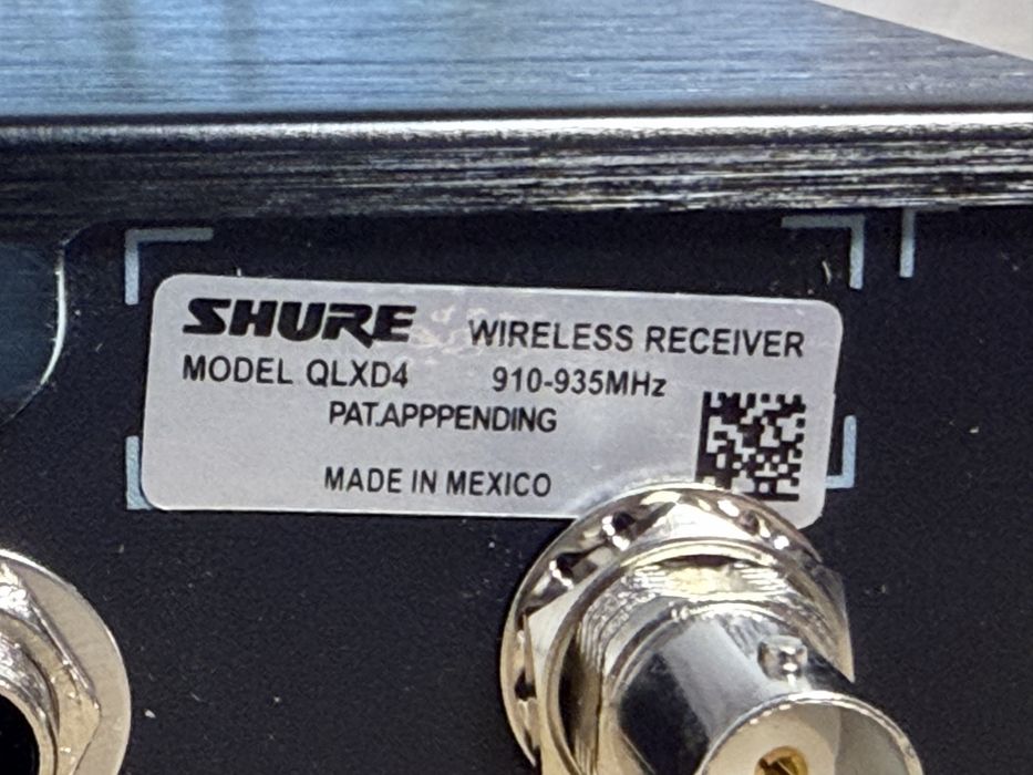 SHURE QLXD B-58 Microfon Wireless UHF – Transmisie 100m  - 900Mhz