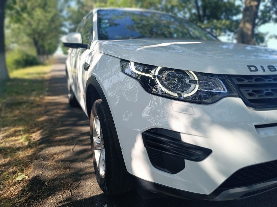 De vânzare Land Rover Discovery Sport TD4 AWD 2016, Xenon, Line assist, Diesel, 1999cc, 180 CP, 7 locuri, Manuală, Alb, 132.338 km