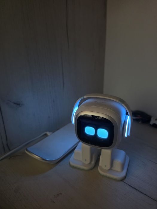 Emo the robot...