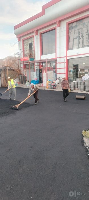 Asfaltlash ishlari qilamiz