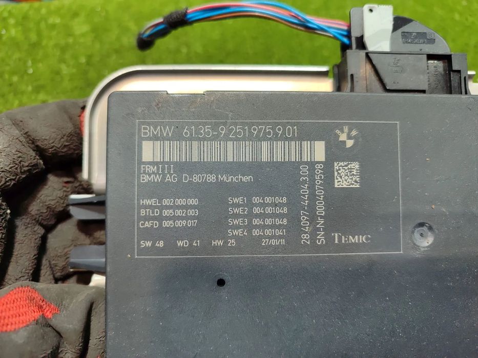 MODUL DE CONTROL FRM BMW SERIA 5 F10 F11 520D SE TOURING 2.0 DIESEL 2011 COD OEM 9251975 / 9251975-01 / BREAK 2010-2017