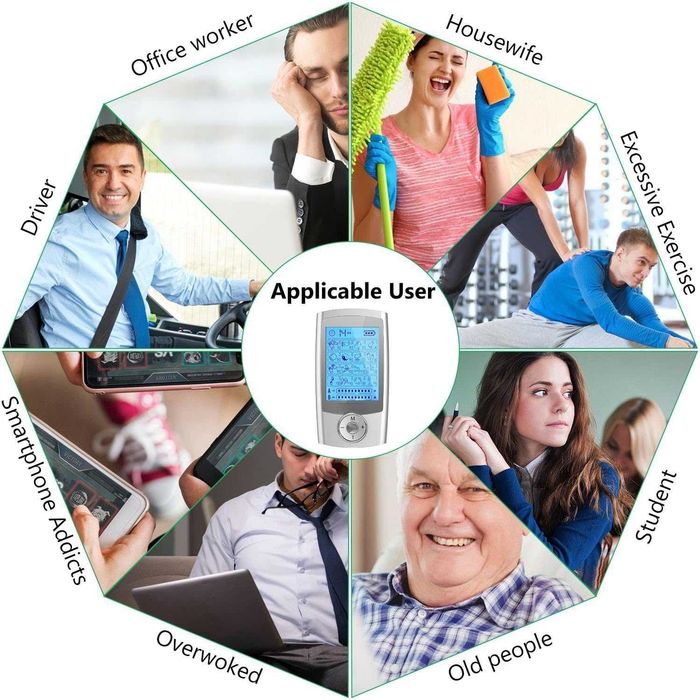 Масажор за лечение на болка с  20 нива на интензитетJUMPER