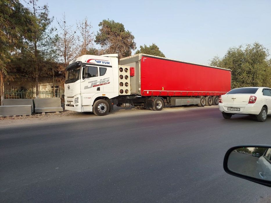 FAW JH6 + FLIEGL Прицеп Сотилади