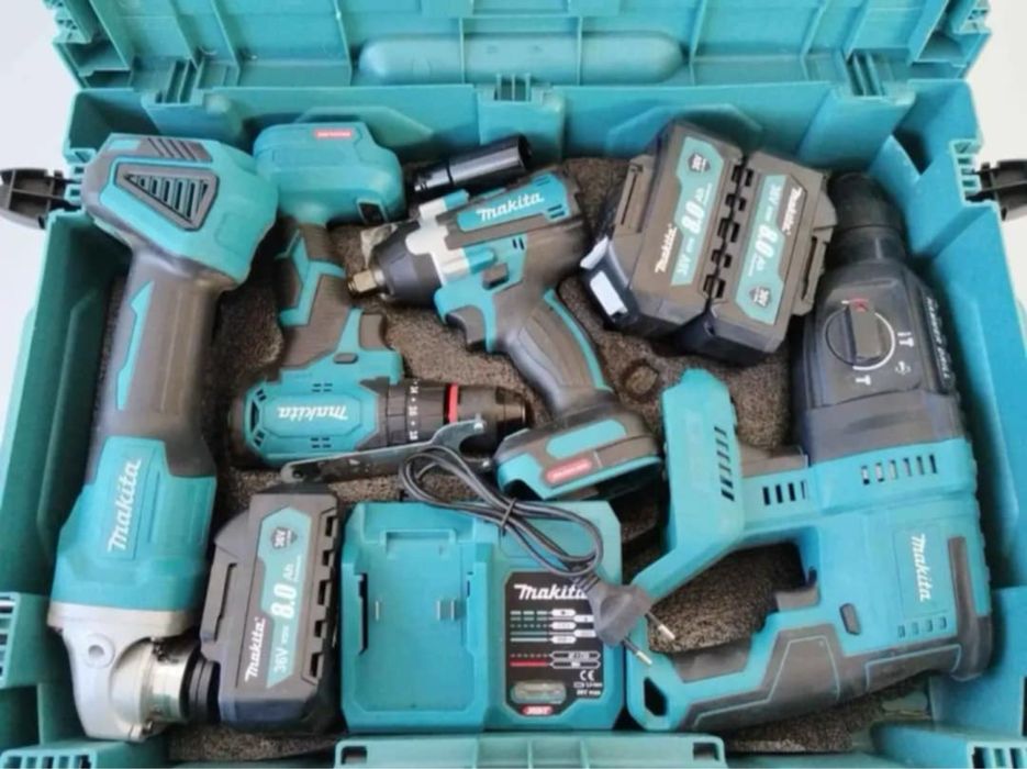 Акумулаторен Комплект 4в1 Макита Makita 18V ,36 V