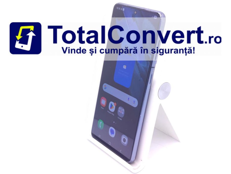 Samsung S21 5G 128GB Phantom Black 8GB, Garantie 24 luni | #D90127