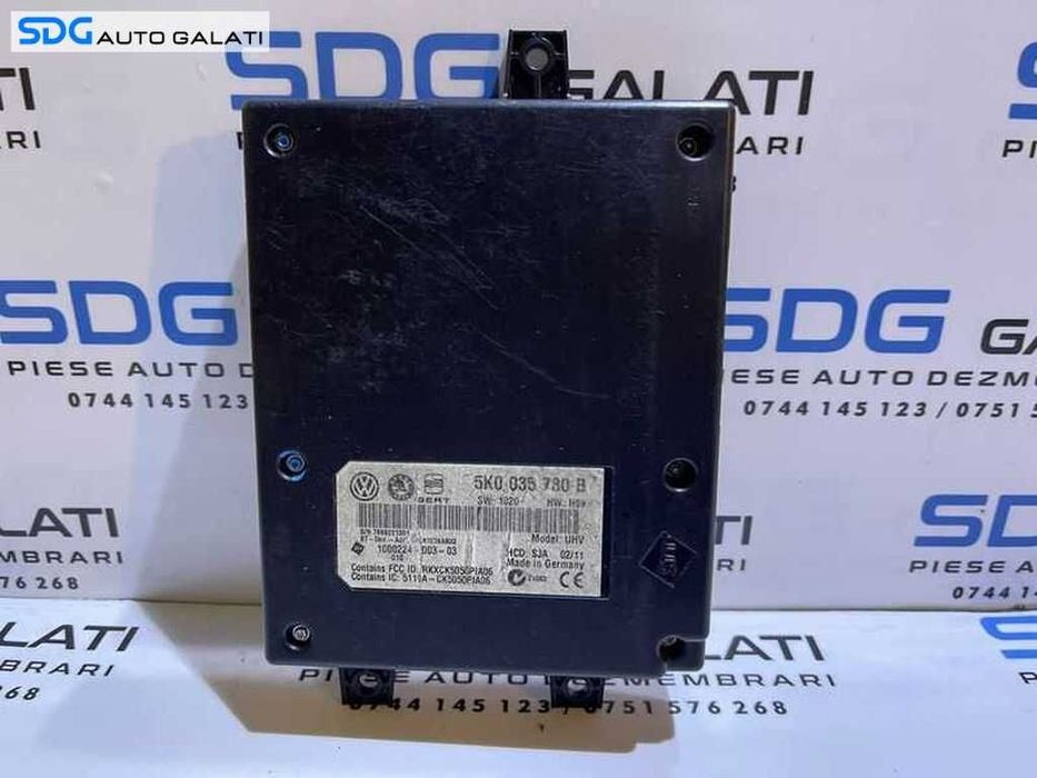 Unitate Modul Calculator Bluetooth VW EOS 2011 - 2016 Cod 5K0035739B