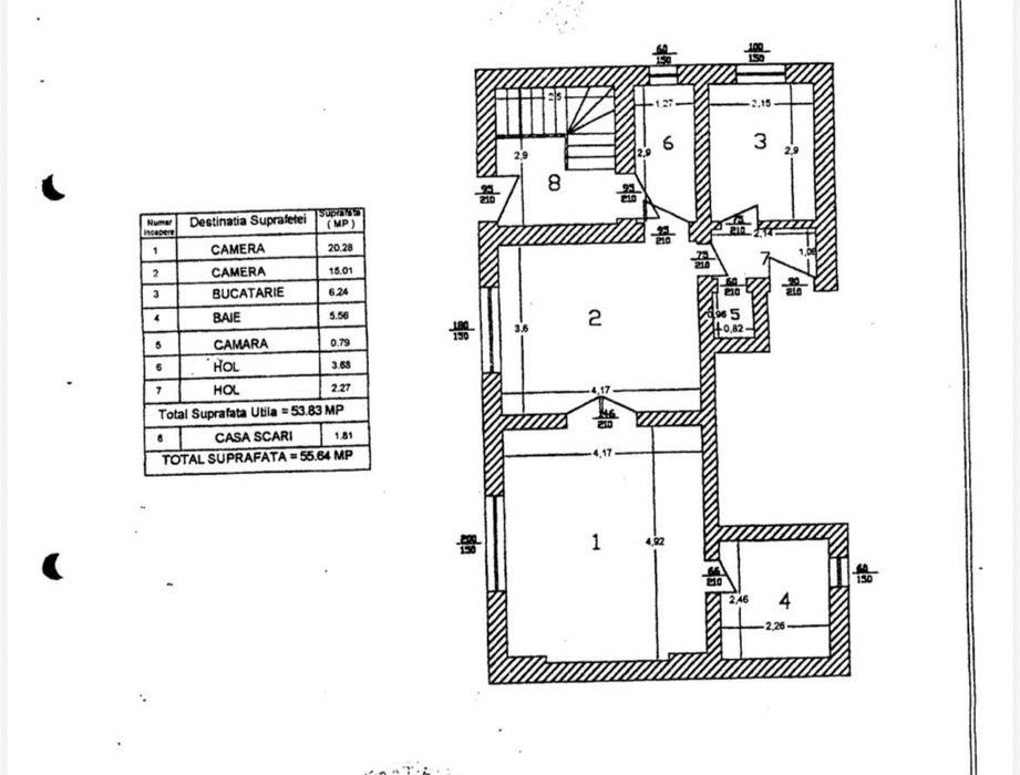 Vand apartament demisol, zona eminescu, proprietar