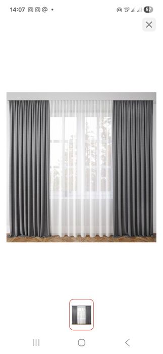 Шторы , тюли  комплект