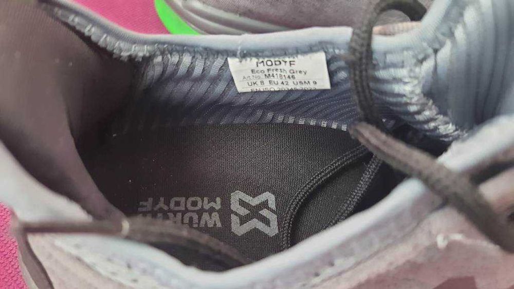 Adidasi WURTH Eco Fresh Grey, gen UVEX marimea 42