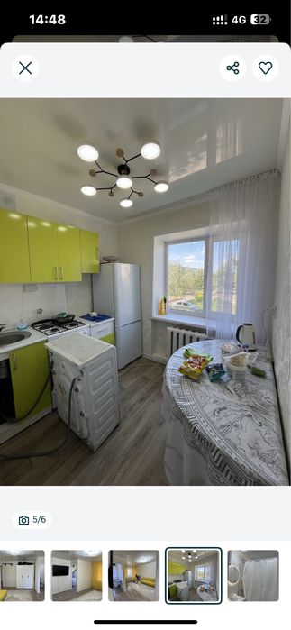 В центре города продается 1 комнатная