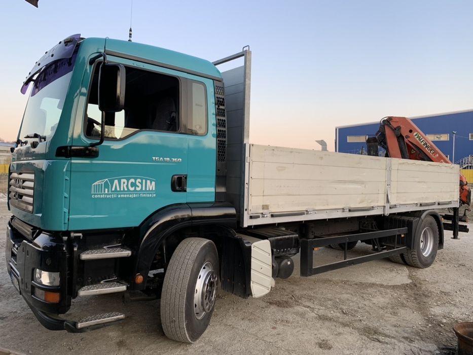 Închiriez Camion cu macara