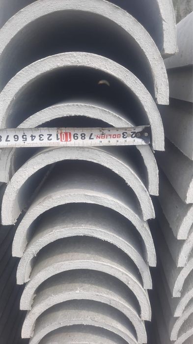 Асбестовые готовые лотки